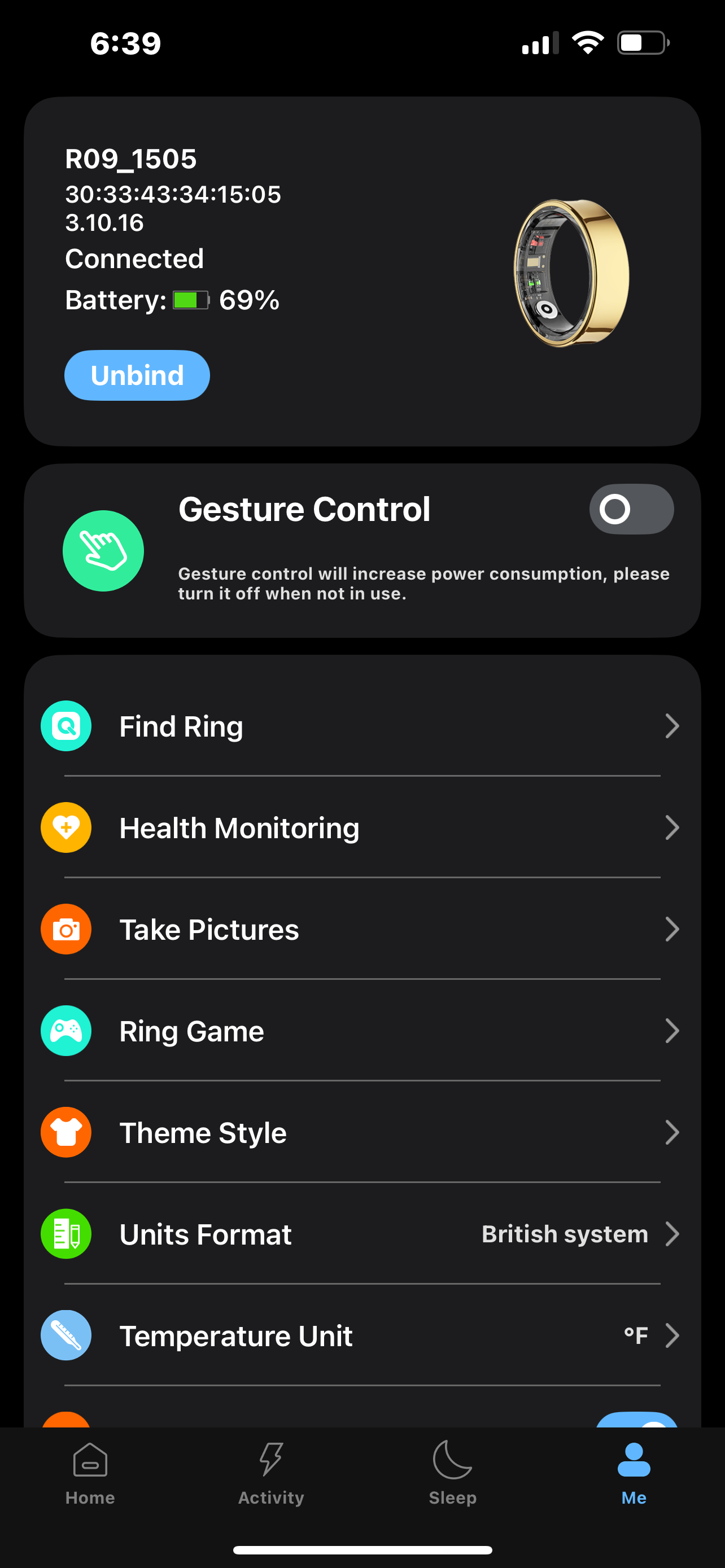 Smart Rings Apps Smart Ring No Subscription with Sleep Analysis, Heart Rate, Blood Oxyg ...